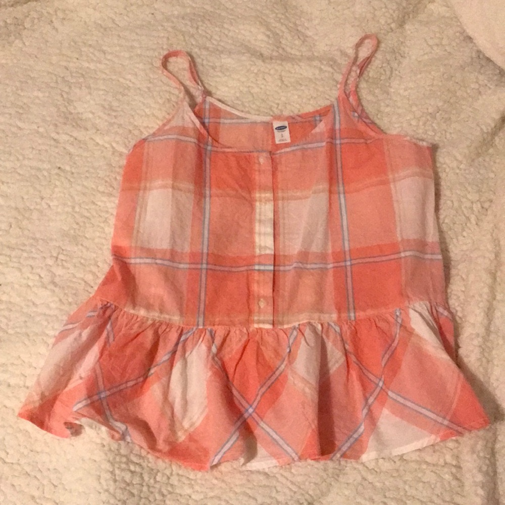 plaid tank top